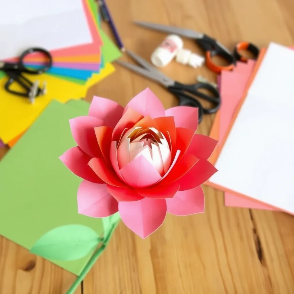 Jak stworzyć własnoręczny prezent dla mamy z papieru?