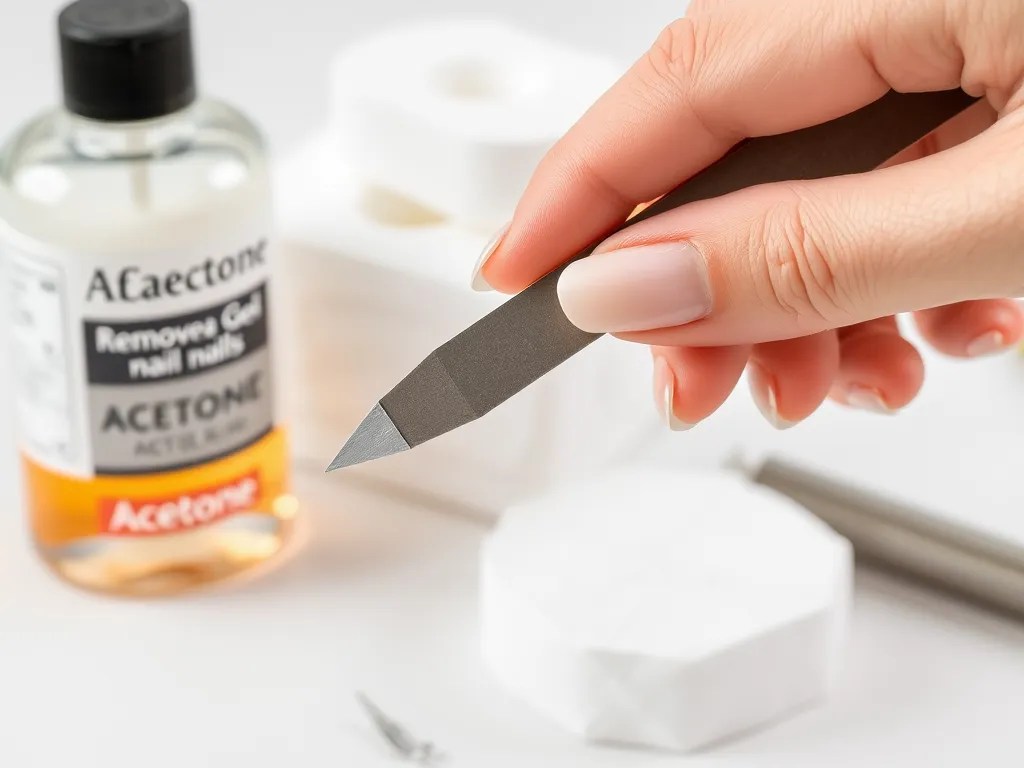 Jak ściągnąć paznokcie żelowe w domu?